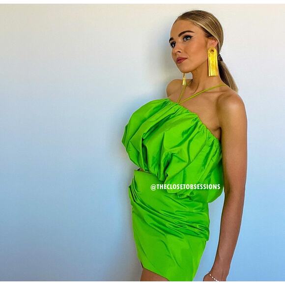 ZARA BLOGGER FAVE!!! Co-Ord Set Balloon Crop Top + Mini Skirt LIMITED EDITION! - Picture 5 of 16